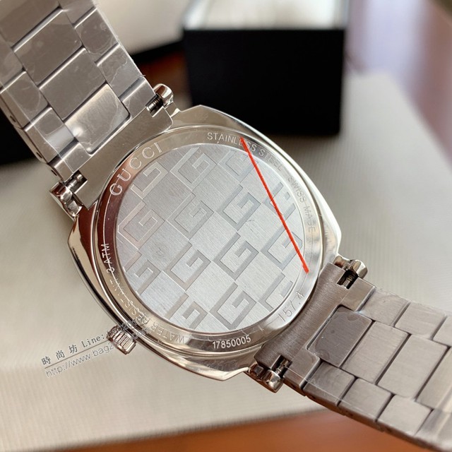 古馳鋼帶手錶 Gucci新款中性石英腕表  gjs2149